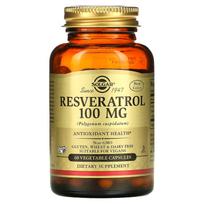 Resveratrol, 100Mg, 60 Veggie Capsules