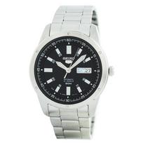 „Seiko 5 Automatic 21 Jewels“ Japonijoje pagamintas SNKN13 SNKN13J1 SNKN13J vyriškas laikrodis juoda