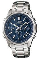 Casio LINEAGE LIW-M610D-2AJF Radijo bangomis valdomas saulės energija įkraunamas laikrodis (Sidabrinis / Mėlynas ciferblatas) gray