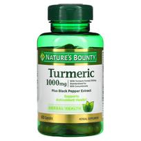 Nature's Bounty, containing turmeric and black pepper extract, 1,000 mg, 60 capsules