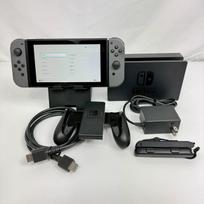 Nintendo Switch konsolė V2 HAC-001(-01) Naudoti 32GB „Joy-Con“ atminties kortelių grotuvai With Out Box pilka