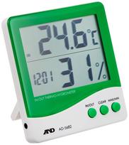 with External Sensor A&D Thermo-Hygrometer AD-5682 balta