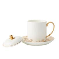 Auratic Pearl of the Sea Ceramic Tea Cup Set white