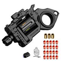 Fidget Spinner Revolver Edc Alloy Mini Gun Toy Metal Collectible Ring Gun For Stress Relief Fun Shooting Gadget Unique Gift gray