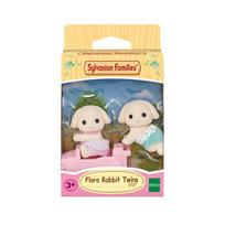 [toytron] Sylvanian Families Flora Rabbit Twins (5737) beige