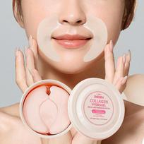RoRobee Nasolabial Wrinkle Patch, Glabellar Wrinkle Patch, Collagen Hydrogel, Nasolabial Wrinkle Patch LS0690, 1 piece, 90 sheets brown