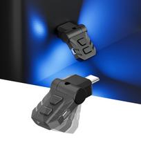 CARVANTA LED šviestuvas su USB, skirtas automobilio salonui, C tipo, 8 spalvos blue