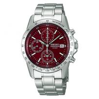 [Seiko laikrodis] Seiko Selection vyriškas kvarcinis chronografinis laikrodis SBTQ045 sidabrinis black