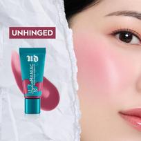 Choose 1 Urban Decay Hydromaniac Glow Blush (+ mini puff included) Unhinge (Mauve Blush) white