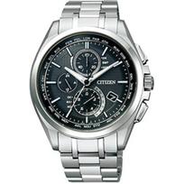 Citizen AT8040-57E ( Žiūrėkite ATTESA Eco-Drive radijo bangomis valdomą tiesioginio skrydžio analoginį ekranąThin) Apvalus