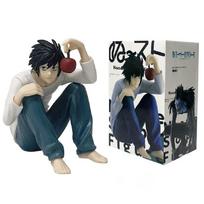 Anime Death Note Figure Light Yagami Noodle Stopper Prize Figure Holding Apple Pvc Model Collectible Birthday Christmas Gift