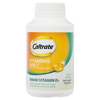 Caltrate Vitaminas D 1000 TV 300 kapsulių Išskirtinis dydis