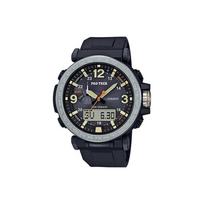 CASIO Vyriškas PRO TREK Juodas laikrodis PRG-600-1D PRG-600-1D Black Dial black
