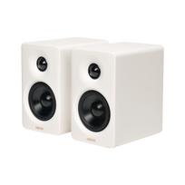 Aukso apdovanojimas Cospa Grand Edifier M60 Multimedijos garsiakalbis 66W Bluetooth Didelės raiškos Belaidis Kompaktiškas dizainas Dedikuota programėlė Stovas įtrauktas Įvestis MDF balta