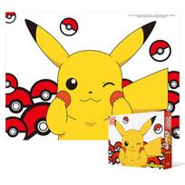 150 dalių dėlionė / Pokémon – Poke Ball Wink, populiari korėjiečių galvosūkis yellow