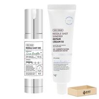 VT Cosmetic VT Riddle Shot 300 50mL + VT Riddle Shot Synergy Repair Cream 50 50mL set, 1 piece white