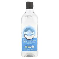 Nutiva, Ekologiškas skystas kokosų aliejus, 32 fl oz (946 ml)