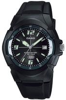 Casio Collection Laikrodis MW-600F-1AJH Vyriškas Juodas Apvalus Korpusas Atsparus Vandeniui 10 ATM gray