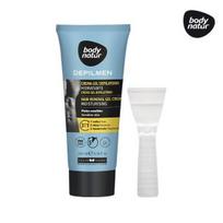 Body Nature plaukų šalinimo kremas vyrams jautriai odai 200 ml, populiari korėjiečių vyrų kosmetika gray