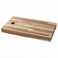 IKEA Pjaustymo lenta 35x20 cm akacijos mediena SKOGSTA (103.055.00) smėlis