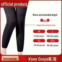 Wool Knee Pads for Joint Warmth - Unisex Leg Warmers for Elderly Cold Protection