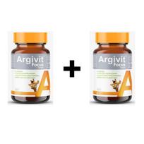 Argivit Focus 30 tablečių – Multivitaminų ir mineralų tabletės formulė (1 arba 3 dėžučių pasirinkimai) 2 Pcs mėlyna