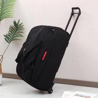 OEING Folding Trolley Travel Bag white
