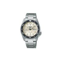 SEIKO pointer Automatic Steel Strap men's watch yellow dial SBSA227 geltona