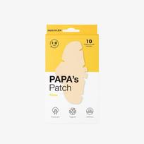 PAPA RECIPE Tėčio pleistras nosiai 10 vnt. yellow