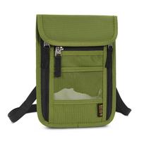 Portable Multi-functional Travel Passport & Card Holder žalia