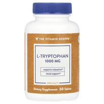 The Vitamin Shoppe, l-triptofanas, 1000 mg, 60 tablečių