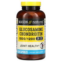 Mason Natural, Gliukozamino chondroitinas, 280 kapsulių