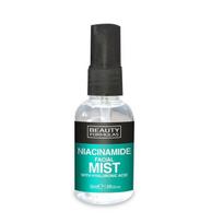 Beauty Formulas Niacinamido veido purškalas su hialurono rūgštimi black