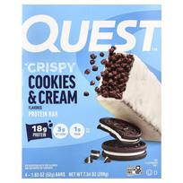 Quest Nutrition, Protein Bar, Cookie & Cream, 4 Bars, 52g (1.83oz) each