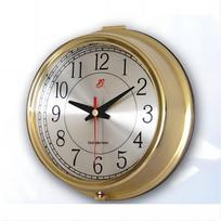 Jūrinis sieninis kvarcinis laivo laikrodis Quartz Marine Clock Type gray