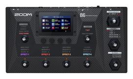 ZOOM B6 Bosinis Multiefektų Procesorius Multiefektų procesorius bosui juoda