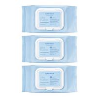 Missha (2+1) Super Aqua Ultra Hyalon valomasis vanduo servetėlės 30 vnt., 3 vnt. white