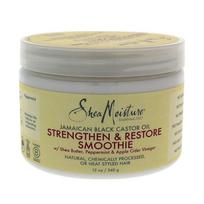 Shea Moisture Jamaikos juodųjų ricinų aliejaus plaukų glotnutis, 340 g, 1 vnt. gray