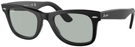 Sunglasses RB2140F Wayfarer Matte Black 52 601SR5 Asian Fit Ray-Ban black