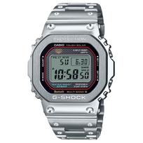 CASIO 5000 200 m vandeniui atsparus saulės energija varomas kvarcinis mechanizmas, nerūdijančio plieno dirželis, vyriškas laikrodis, pilkas ciferblatas, GMW-B5000D-1CJF Gray Dial black