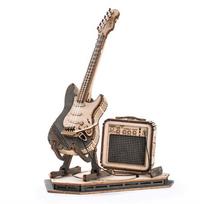 Klasikinė 3D instrumentinė medinė dėlionė (Elektrinė gitara)