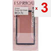 Kose ESPRIQUE Purely Veil Skaistalai RO7 (giliai vidutiniškai rožinė) 3.3g Skaistalai, šviesiklis, šešėliavimas Tepkite kraujo spalvą nuo skruostų centro iki