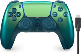 DualSense belaidis valdiklis Chroma Green PS5 valdiklio įkrovimo laidas 3m [Originalus produktas] (CFI-ZCT1J10) [Amazon.co.jp premija]