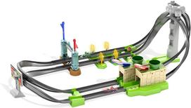 Mattel Hot Wheels Mario Kart Circuit Light Track Set vaikams nuo 5 metų [Įeina 1 Mario automobilis] GHK15 gray