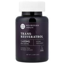 Neurogan Health, Trans-Resveratrol, 90 Veggie Capsules (700mg per capsule)