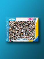 Challenge: Mickey 1000-Piece Ravensburger Jigsaw Puzzle black