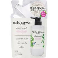 KOSE COSMEPORT Softimo Natu Savon Select softymo Nachusavon Select White Kūno prausiklis Rich Moist Papildymas 360ml Bendros paskirties (Kita) Kūno muilas Užtepkite a