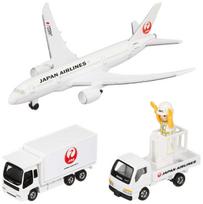 TAKARA TOMY Tomica pasaulis 787 oro uosto rinkinys (JAL) balta
