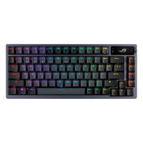 ASUS Žaidimų klaviatūra Pritaikoma klaviatūra ROG Azoth Gasket Mount Silent Damper ROG NX Mechaninis jungiklis ROG Klaviatūros stabilizatorius PBT dvigubo liejimo klavišų dangteliai Tepalas juoda