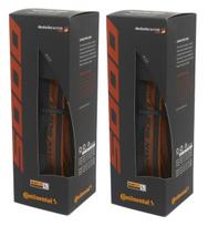 2 padangų komplektas Continental GRAND PRIX 5000 Grand Prix 5000 Skaidri šoninė siena Juoda šoninė siena juoda/skaidri (700x25c) [Prekė] black